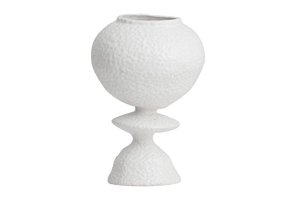 Vase rond blanc - MOYOMaison Bloom Concept