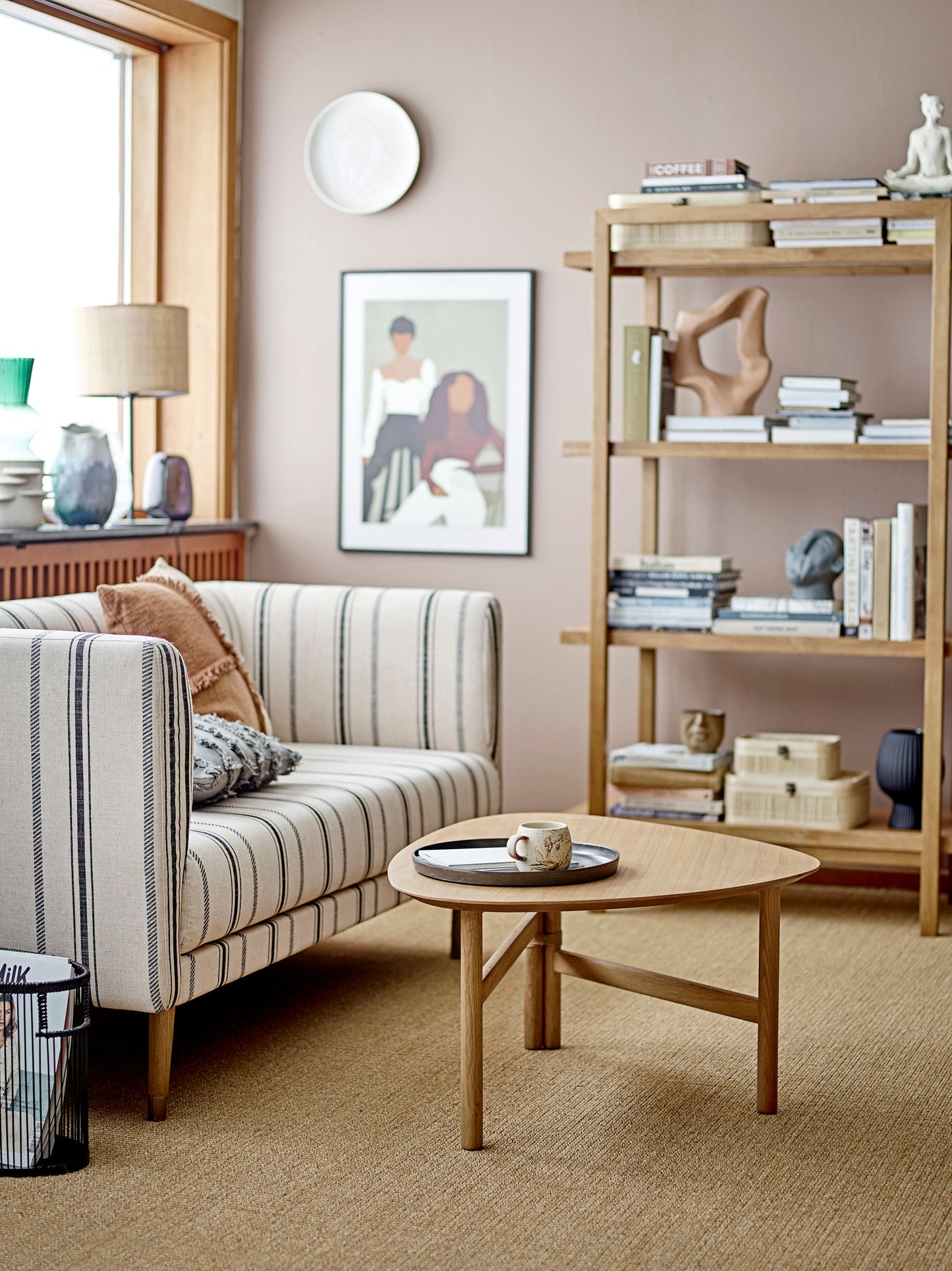 Boîte de rangement avec couvercle - bambou - JACHMaison Bloom Concept