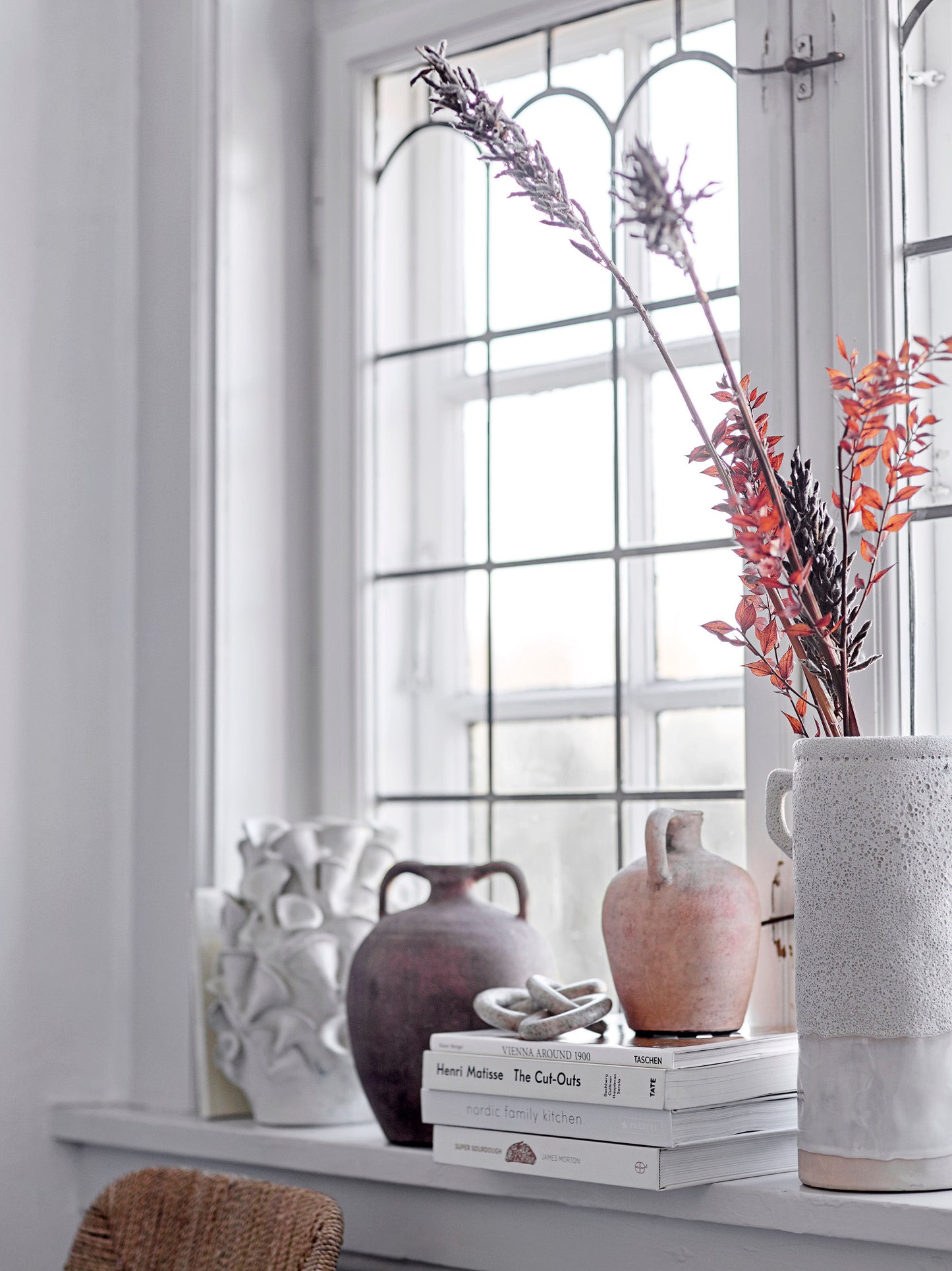 Vase en céramique blanc - TARINMaison Bloom Concept