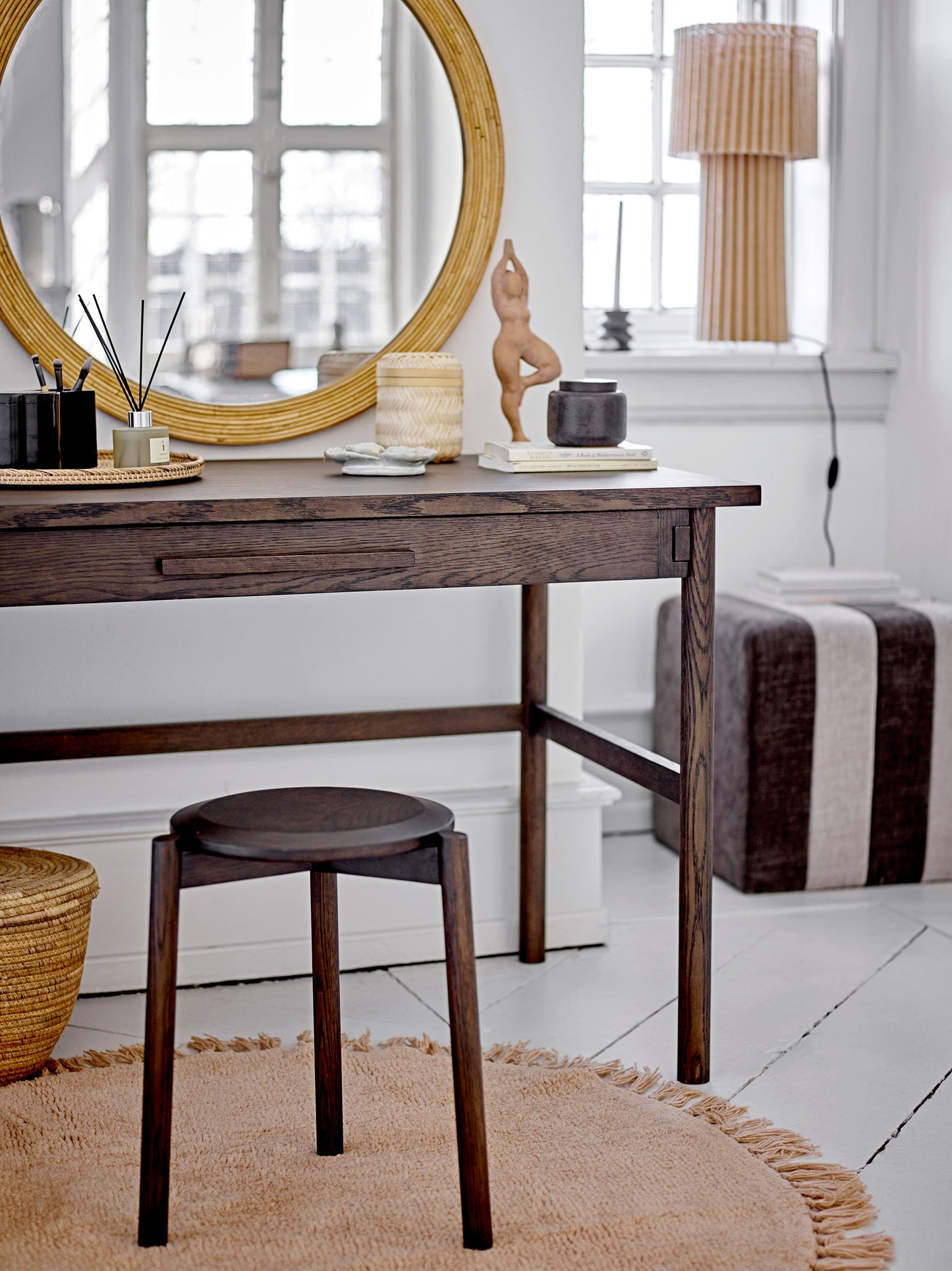 Bureau avec tiroir marron - WELLSMaison Bloom Concept