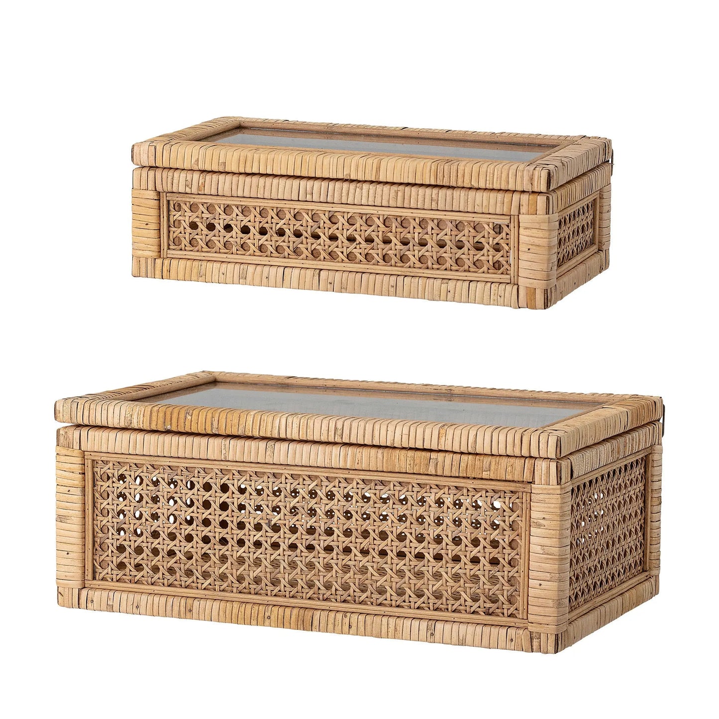 Boîte en rotin - Lot de 2 - RATANMaison Bloom Concept