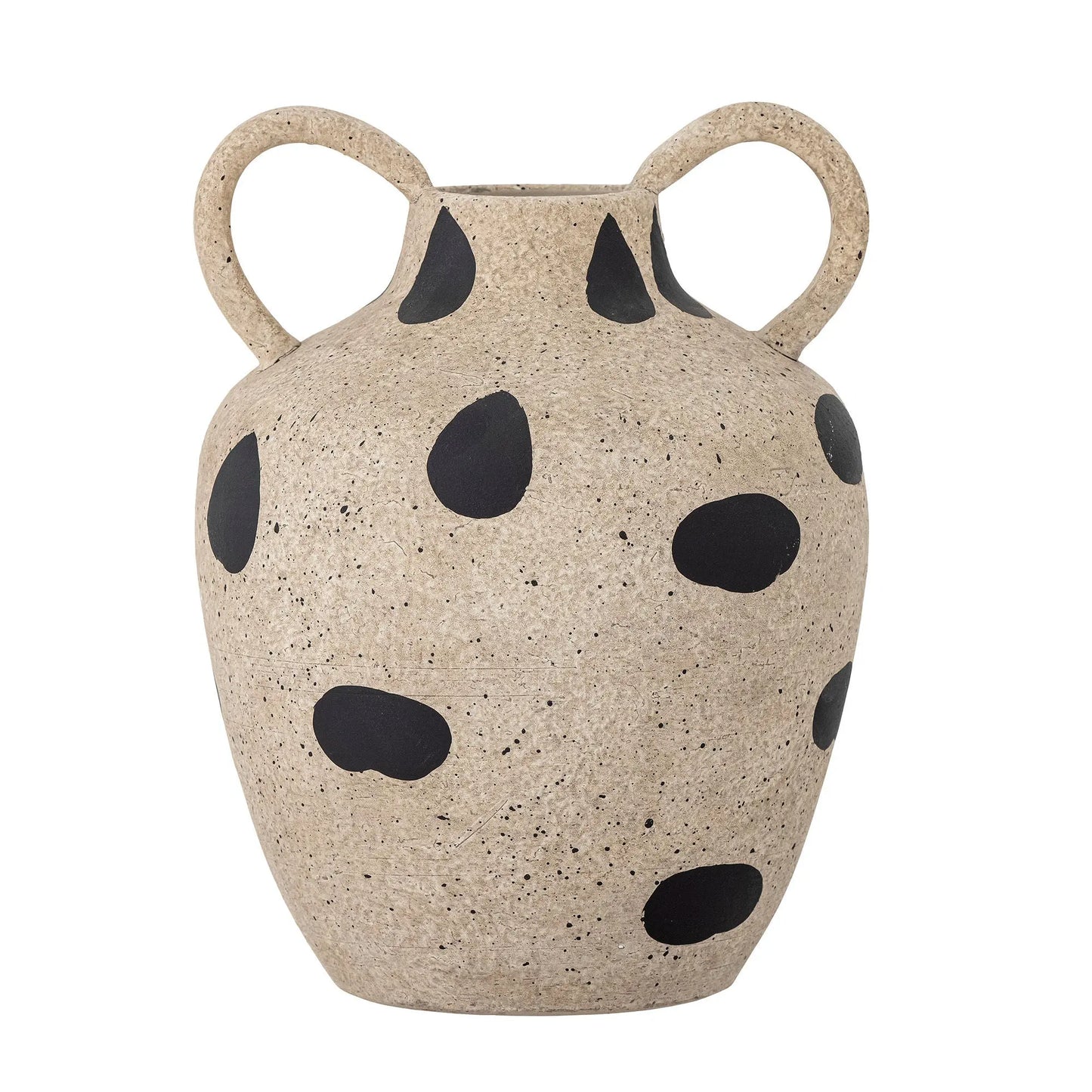 Vase à anses en grès beige - DALMAMaison Bloom Concept