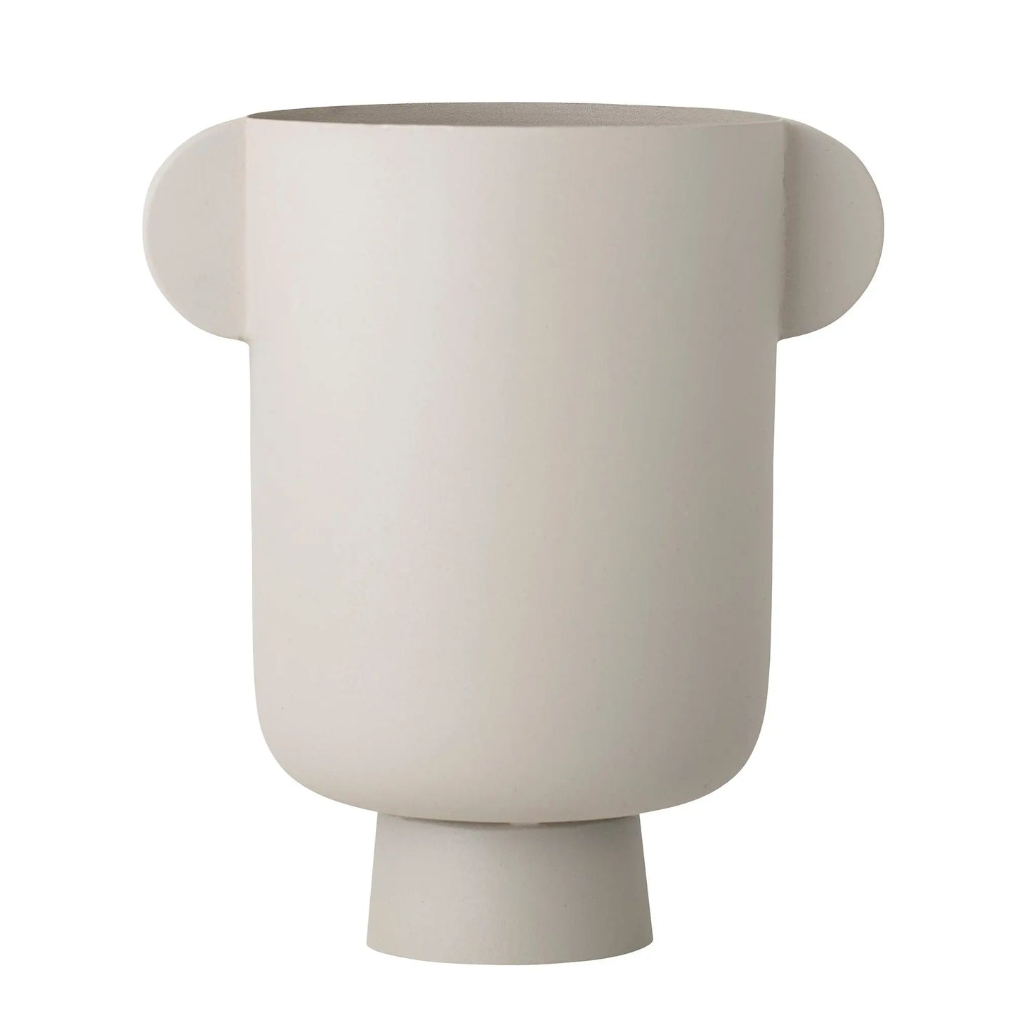 Vase en metal gris - CALIMaison Bloom Concept