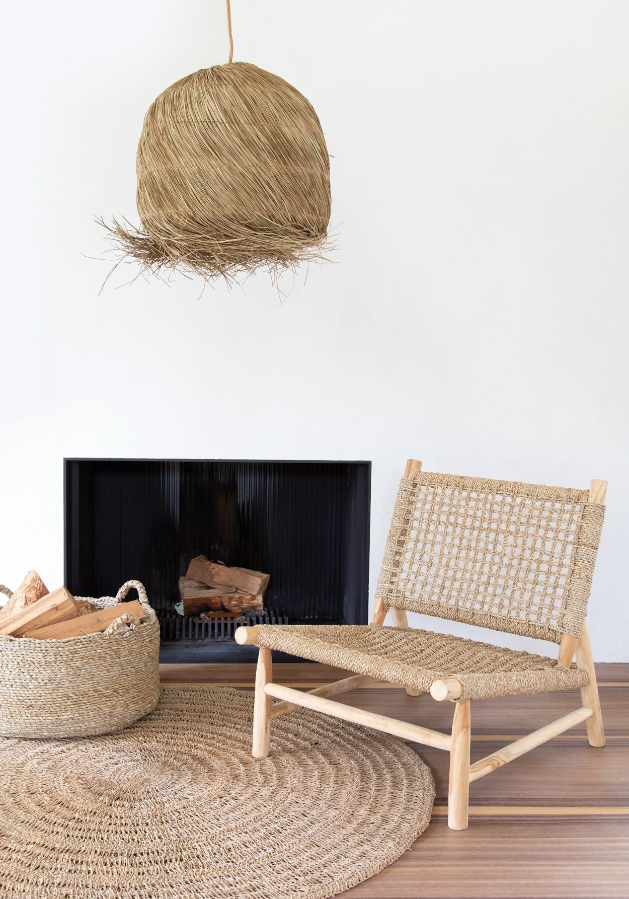 Suspension ronde boho - THE WICKEDMaison Bloom Concept