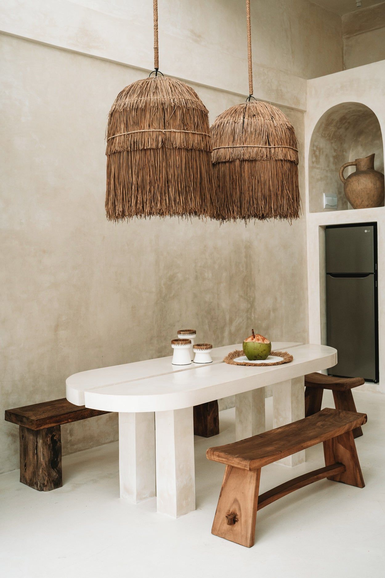 Banc en bois de suar - 120 cm - BALI