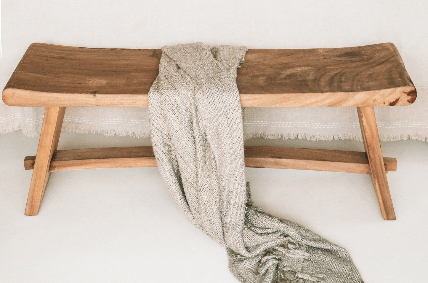 Banc en bois de suar - 120 cm - BALI