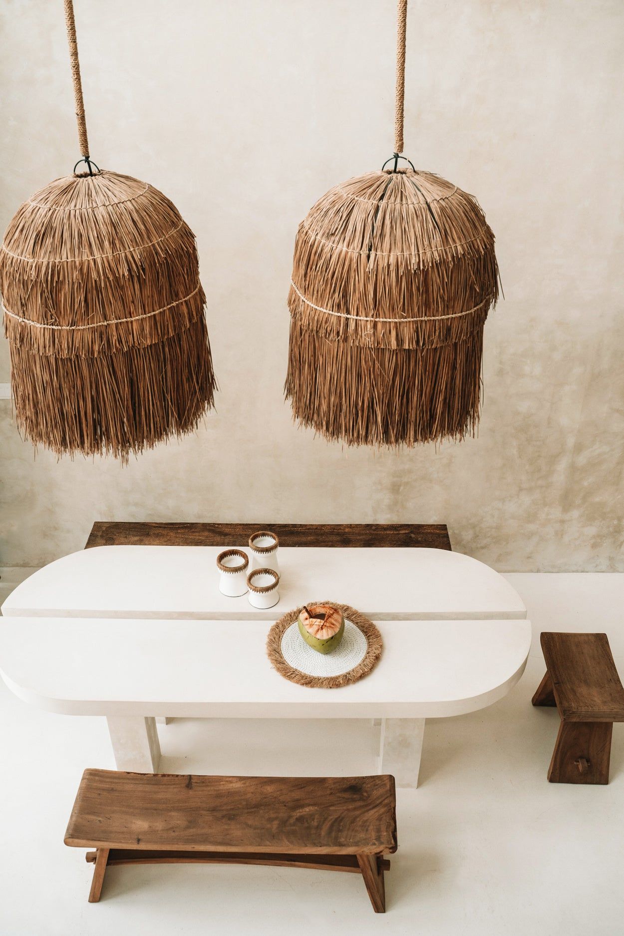 Banc en bois de suar - 120 cm - BALI