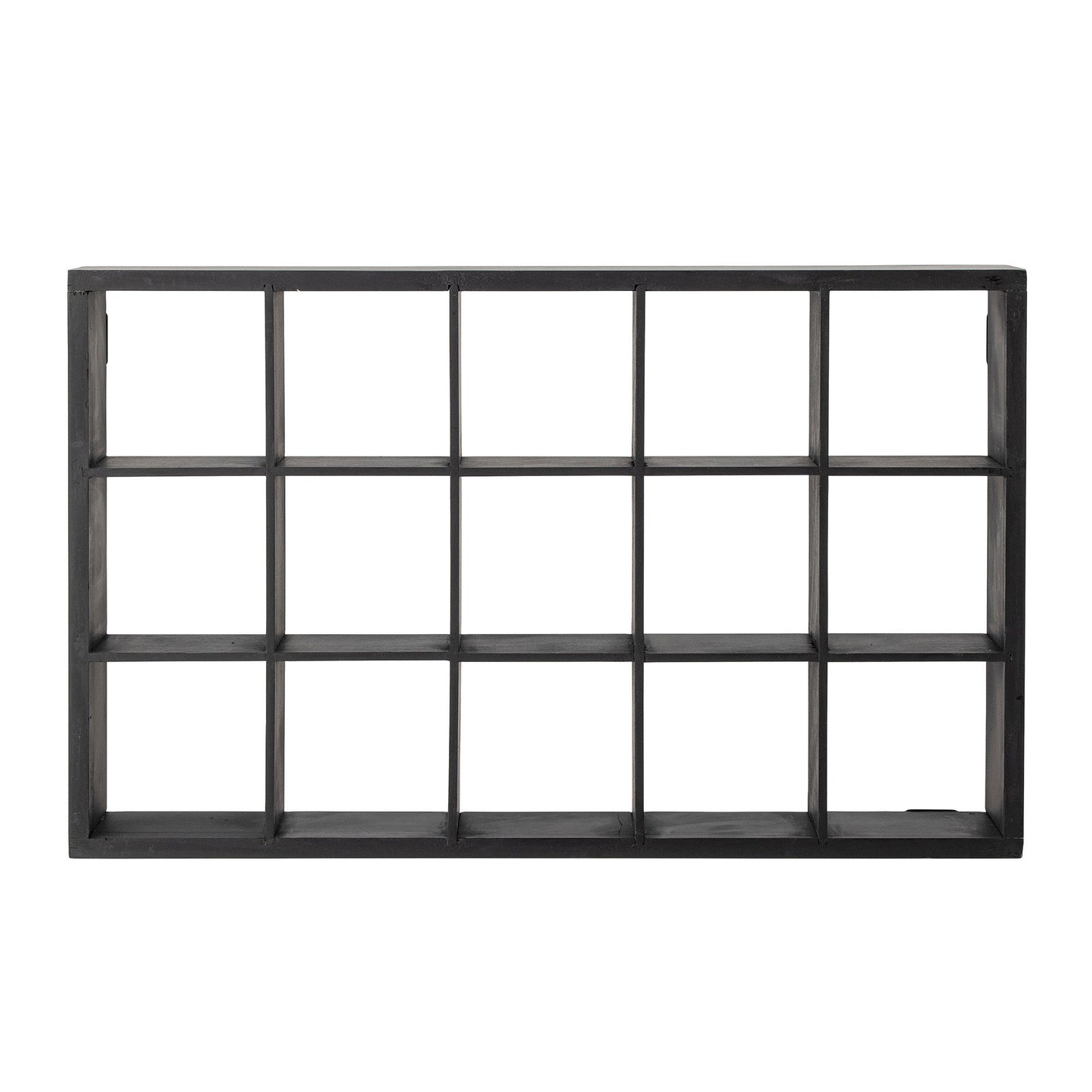 Etagère à cases noire pour tasses - OLINN