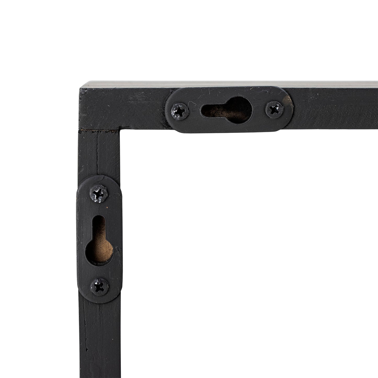 Etagère à cases noire pour tasses - OLINN