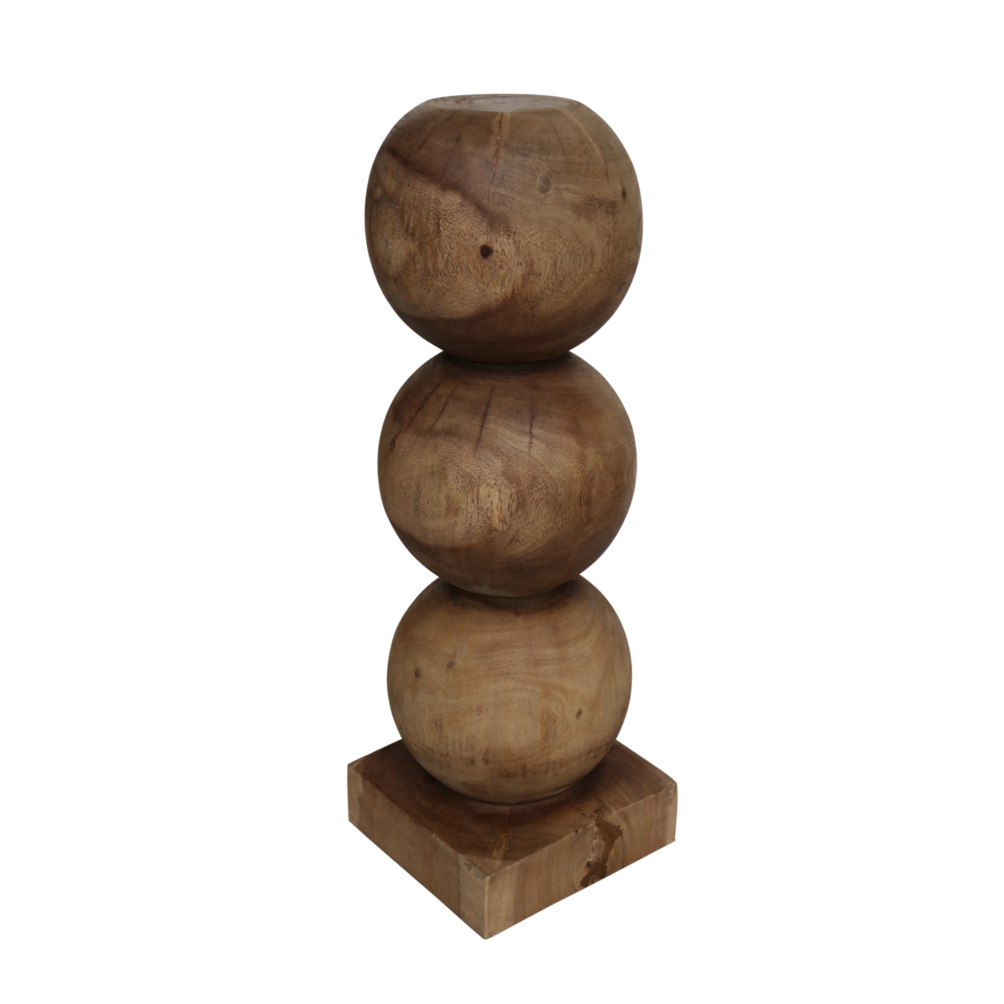 Piedestal boule en bois - BULB