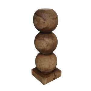Piedestal boule en bois - BULB