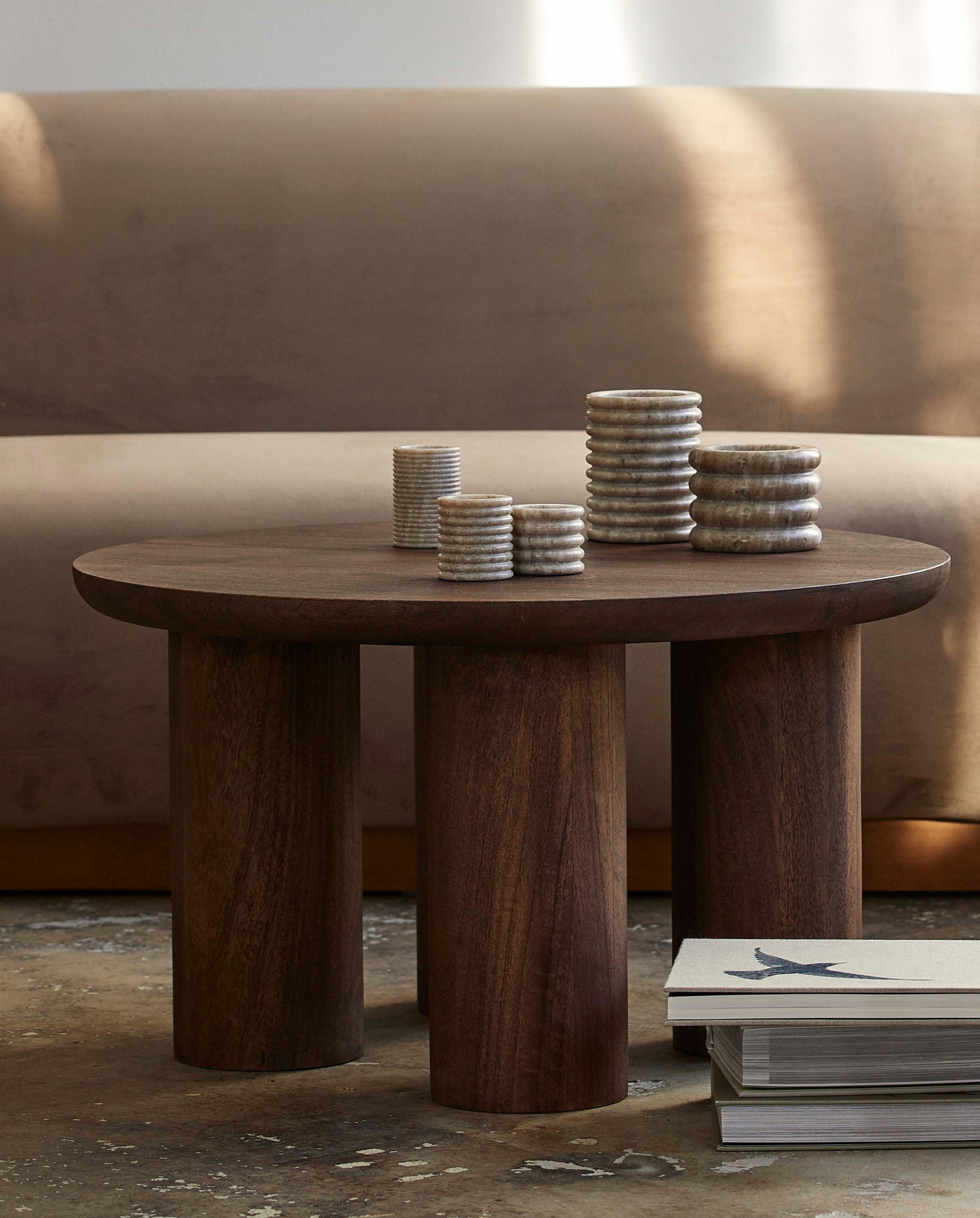 Coffee table en bois de manguier - HELIN - maison bloom concept