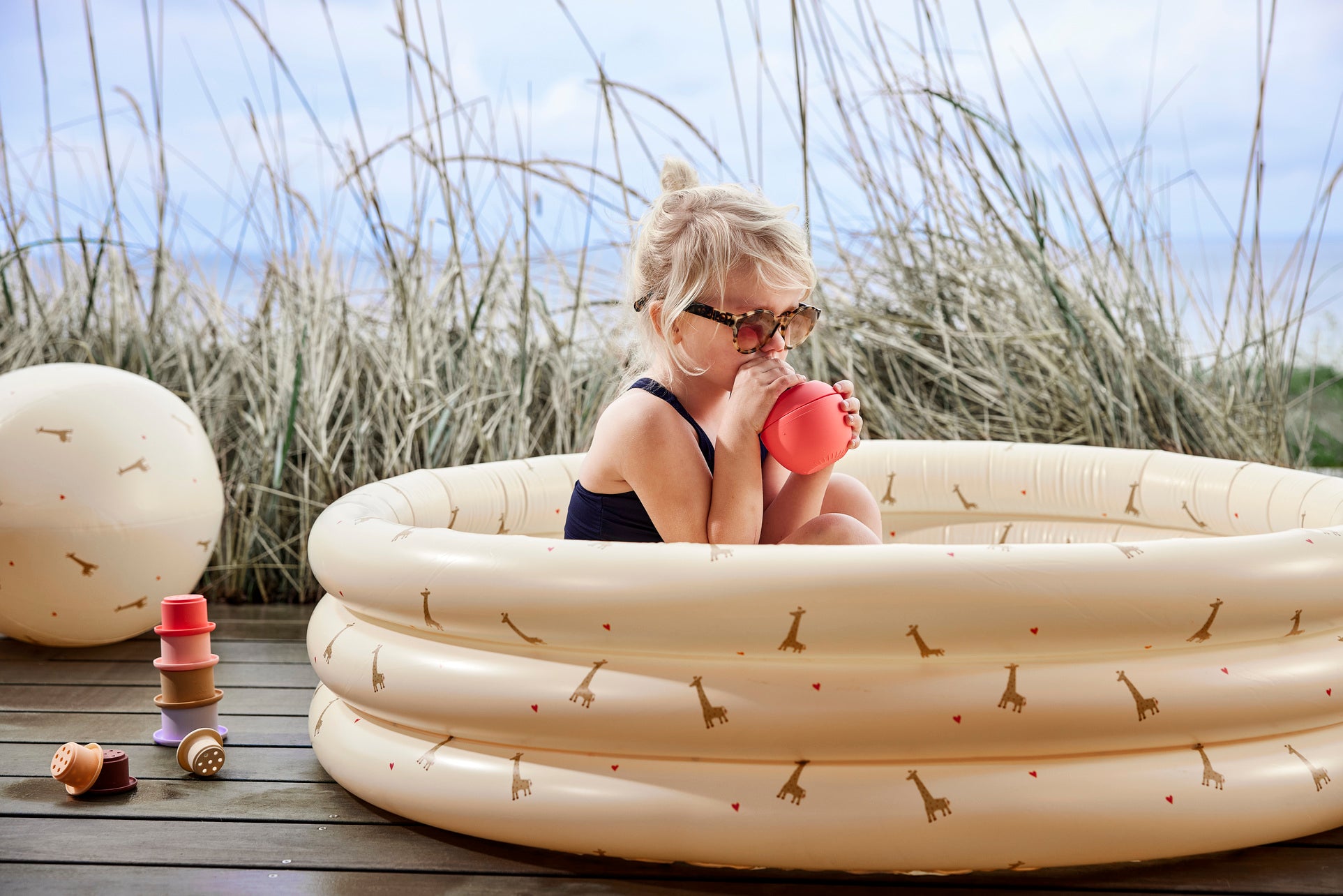 piscine gonflable pataugeoire enfant 