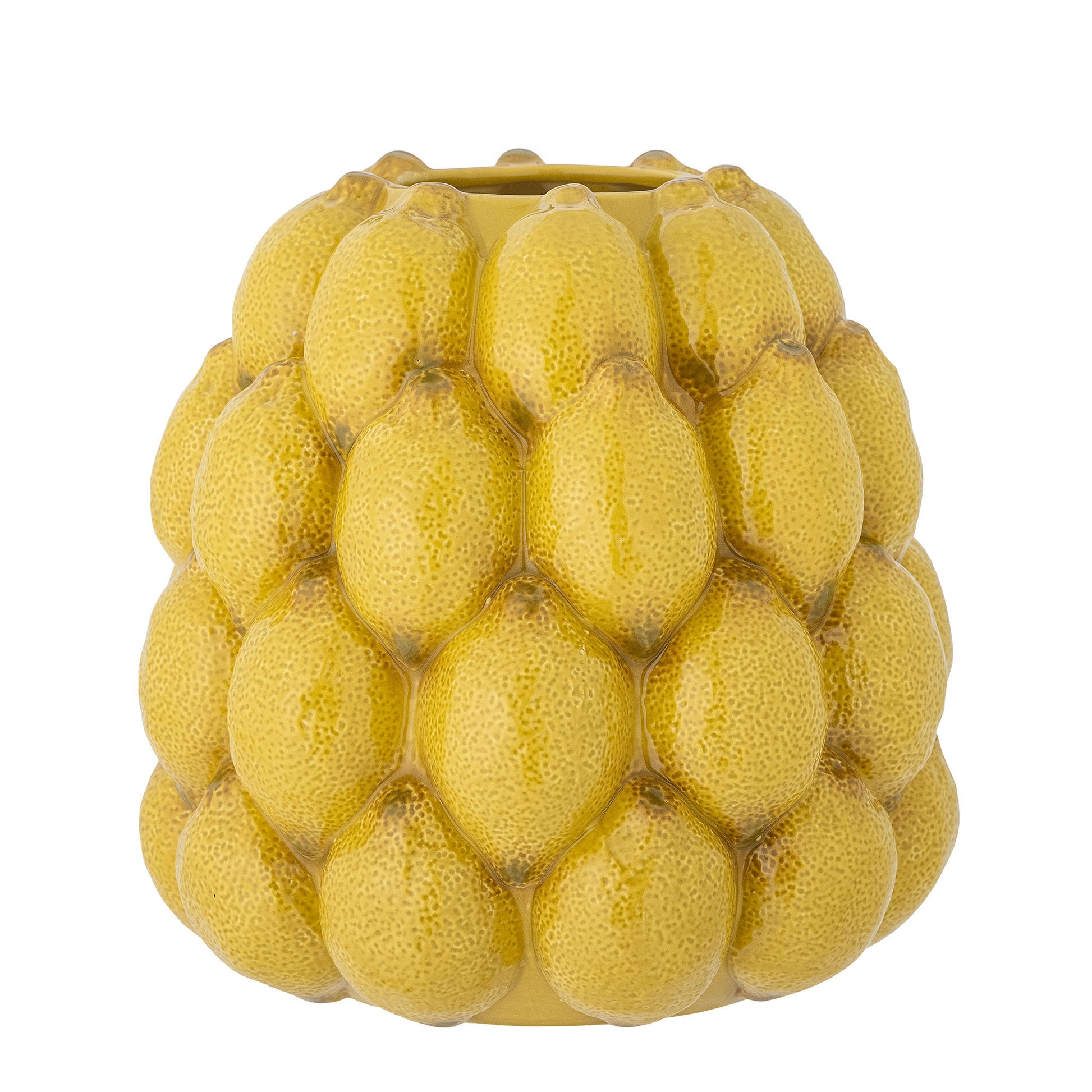 vase jaune citron