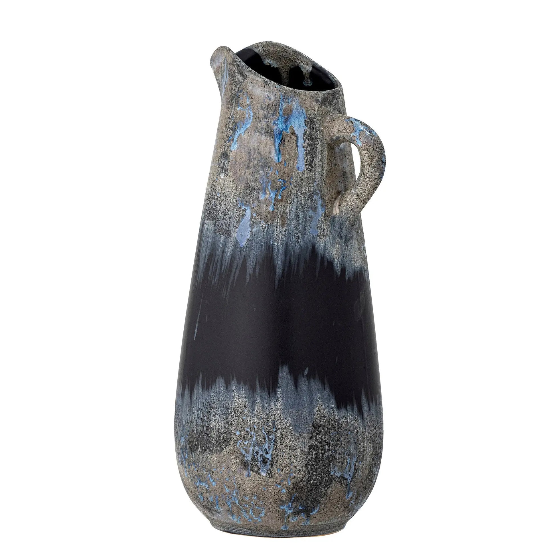 Creative Collection Khumo Vase, Black, StonewareMaison Bloom Concept 