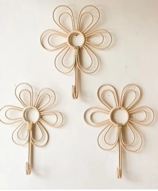 Crochet fleur en rotinMaison Bloom Concept 