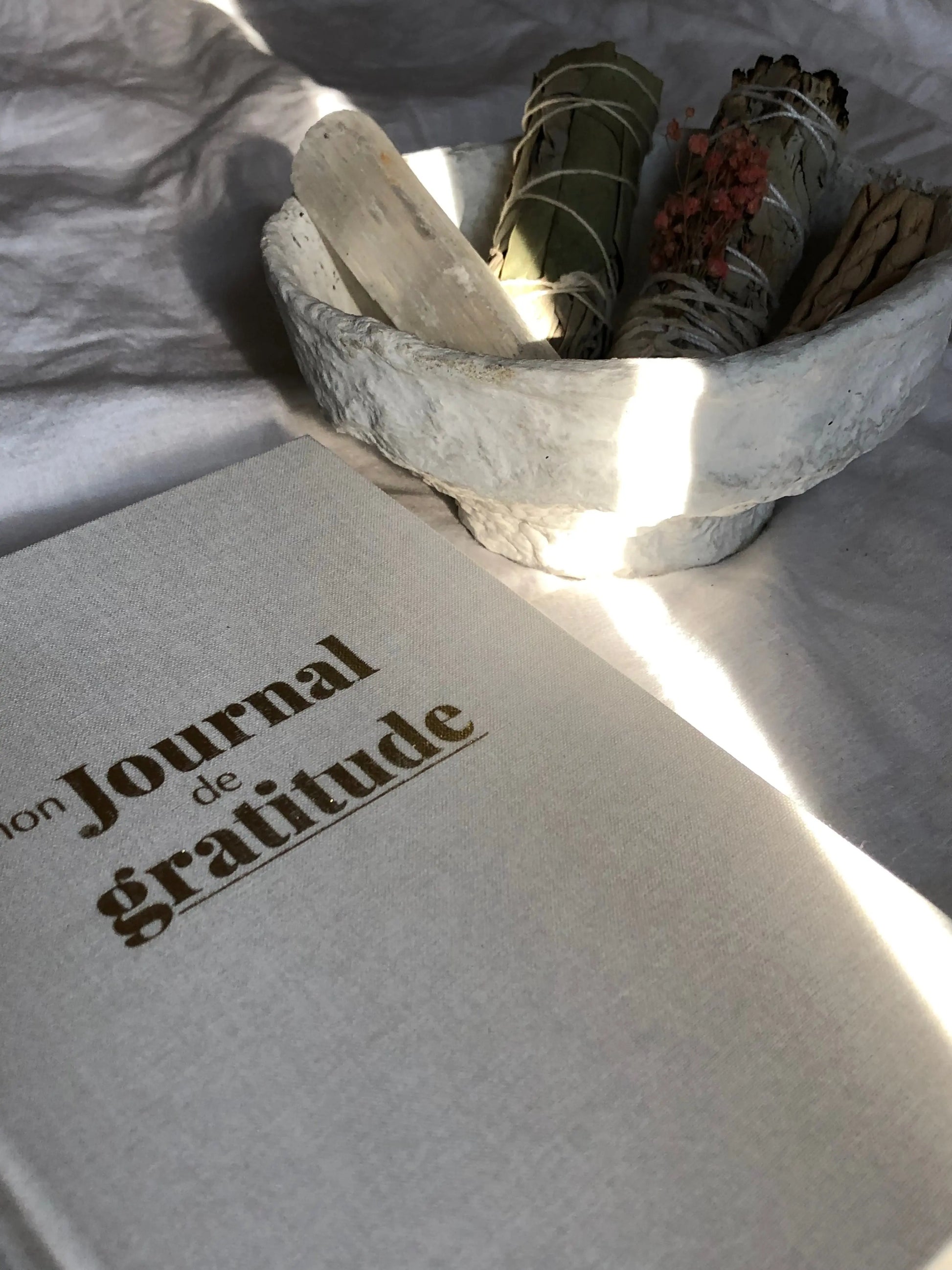 Journal de gratitudeMaison Bloom Concept 