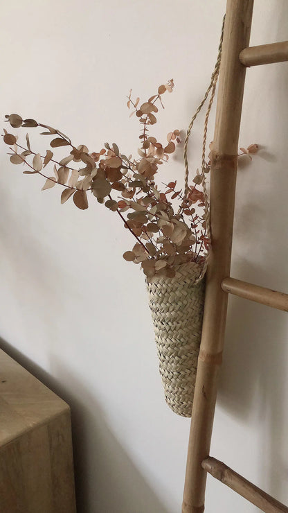 Panier vase suspendu - maison bloom concept