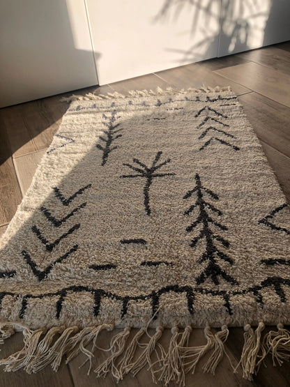 Tapis de bain berbère en coton - maison bloom concept