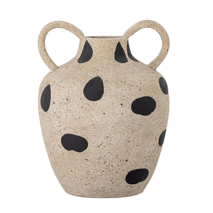 Vase à anses en grès beige - DALMAMaison Bloom Concept 