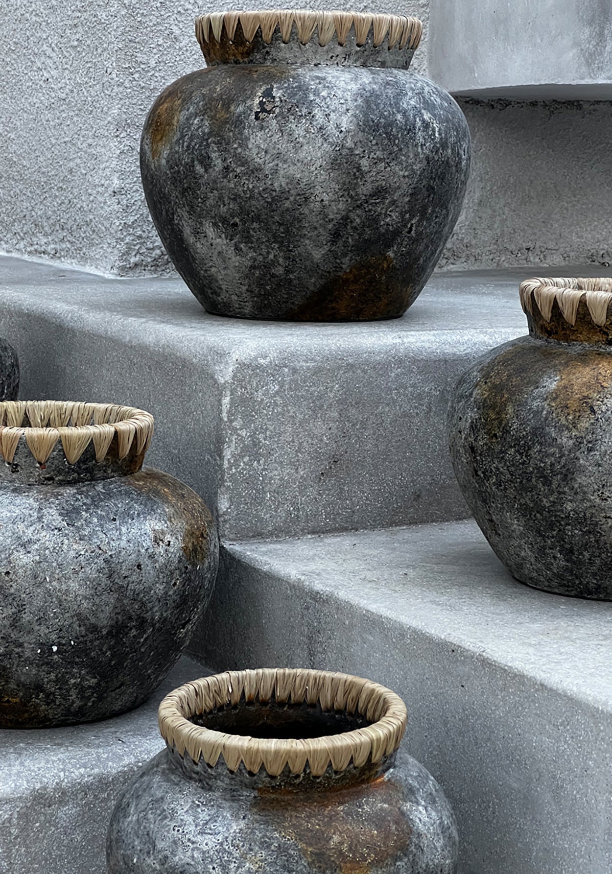 Vase antique gris - The Styly - MMaison Bloom Concept 