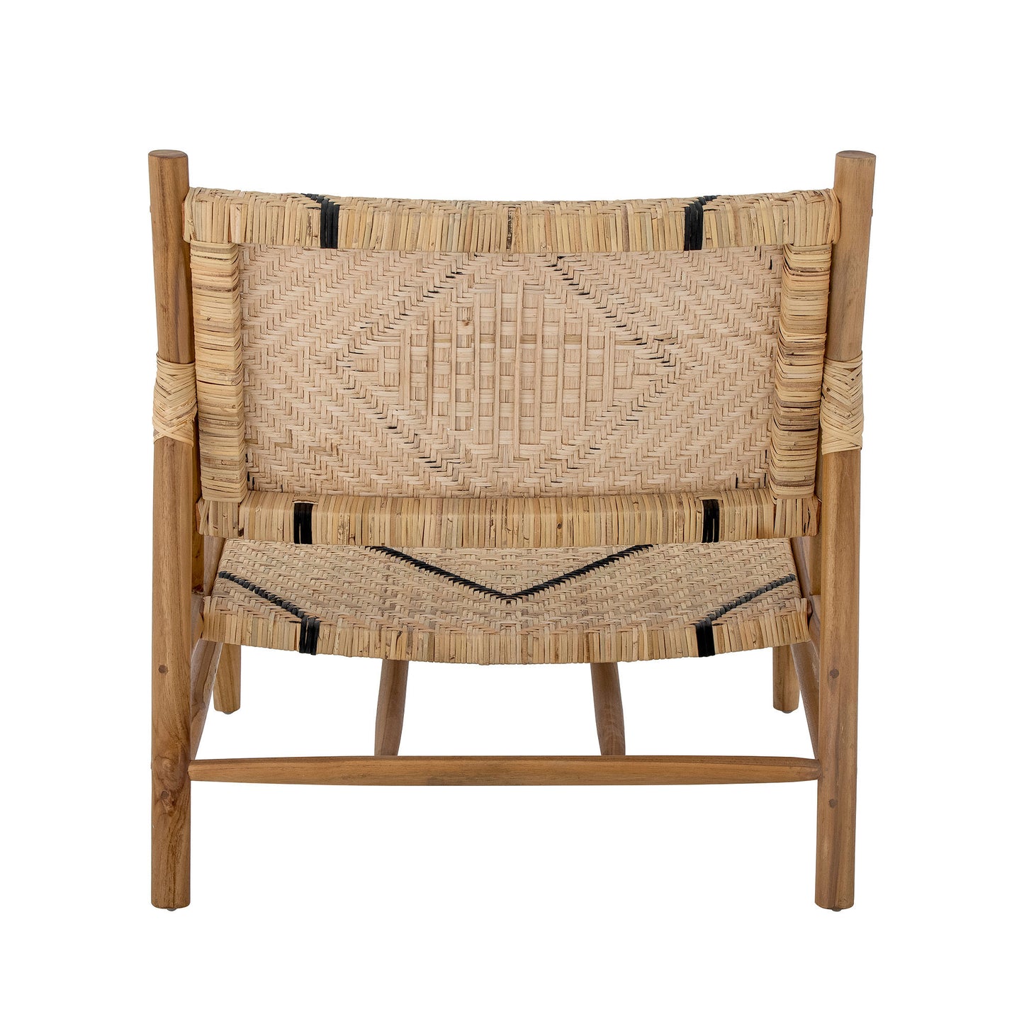 Chaise lounge en teak LENNOX Lennox Lounge Chair, Nature, TeakMaison Bloom Concept 