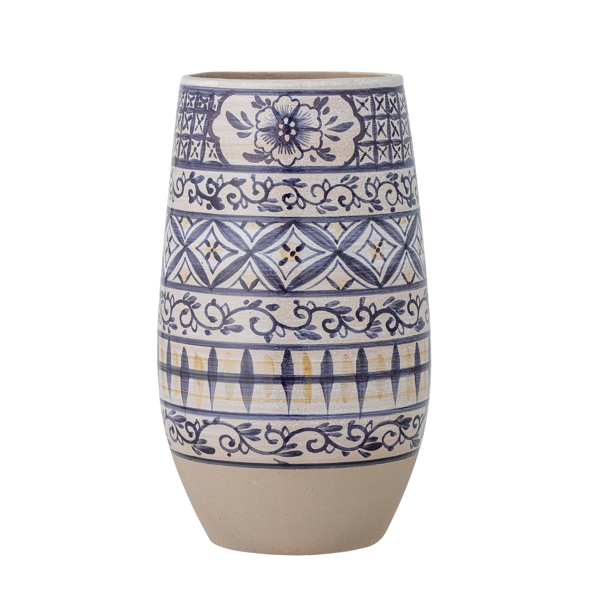 Vase bleu en grès - NADYAMaison Bloom Concept 