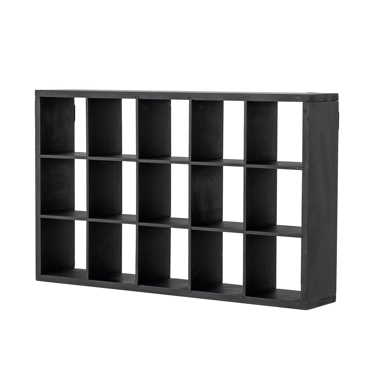 Etagère à cases noire pour tasses - OLINN