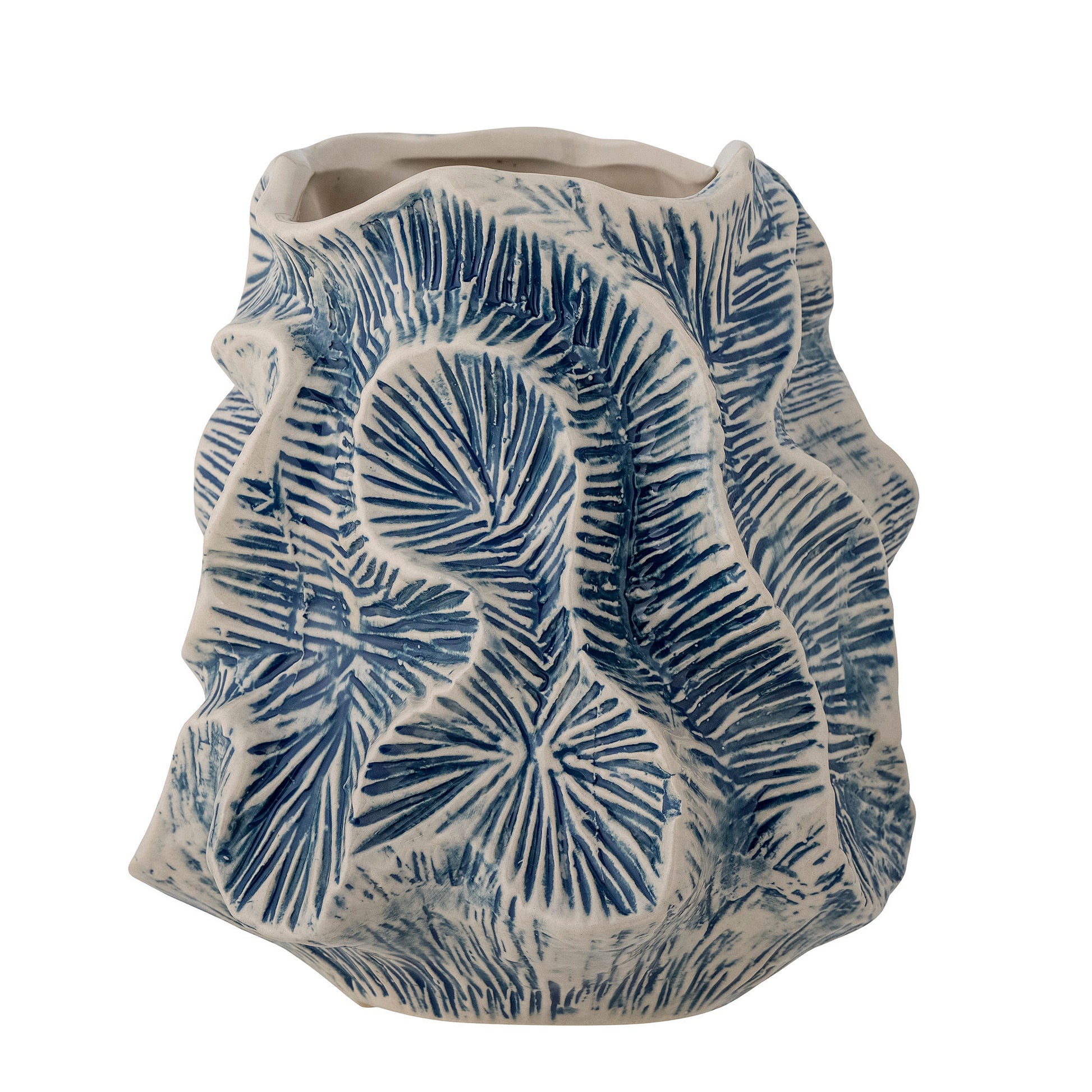 Vase en grès bleu - GUXIMaison Bloom Concept 